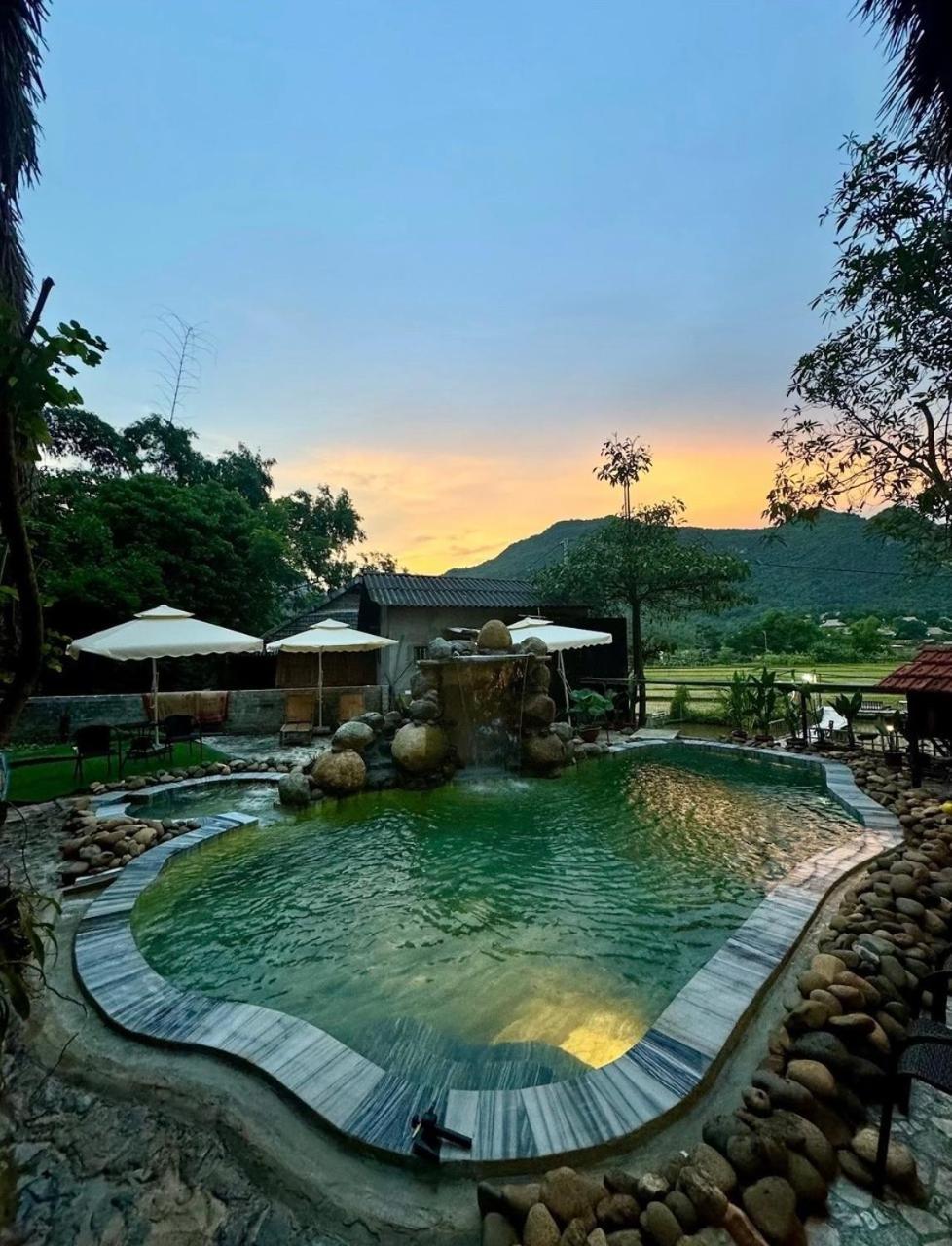 Green Homestay 마이쩌우 외부 사진